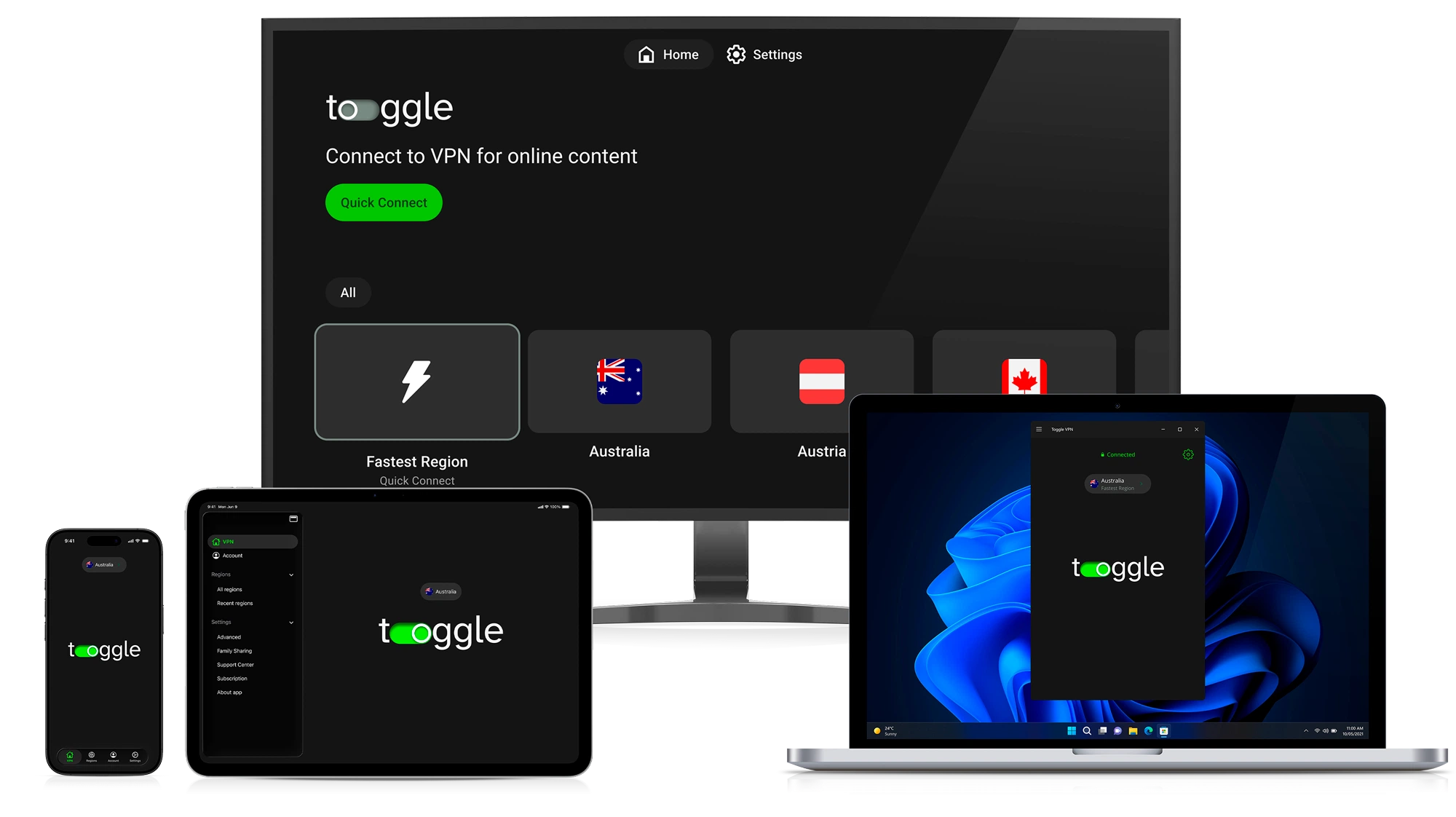 Trial deal on Toggle VPN for your choice of devices