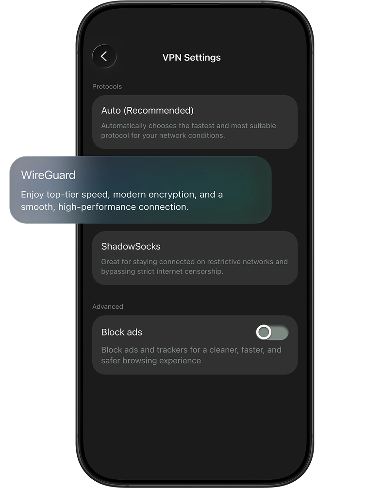 selection of protocols with highest level of security